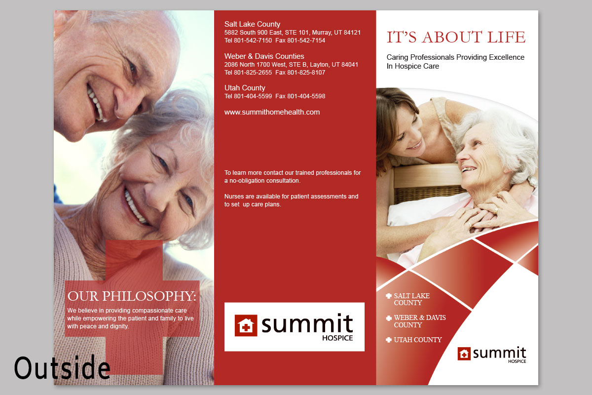 Summit Home Health and Hospice Brochure, Outside